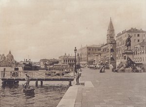 Riva Degli Schiavoni（モノクロ写真 作： Italian Photographer