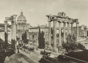 新しい発掘調査があるフォロロマーノ 作： Italian Photographer
