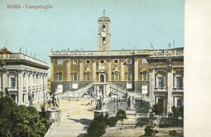 ローマ、イタリア、カンピドリオ 作： Italian Photographer