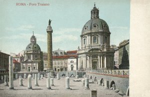 イタリア、ローマ、トラヤヌスのフォーラム 作： Italian Photographer