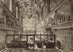 J de DolciによってXV世紀に建てられたSixtine Chapel 作： Italian Photographer