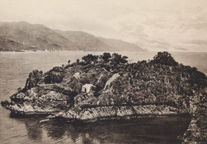 タオルミーナ、Sニコラ島（モノクロ写真） 作： Italian Photographer