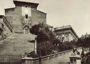 Sマリアアラコエリ教会 作： Italian Photographer