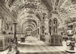 バチカン図書館、イストホール 作： Italian Photographer