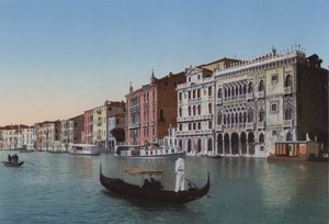 ヴェネツィア、大運河、パラッツォCa d "オロ 作： Italian Photographer