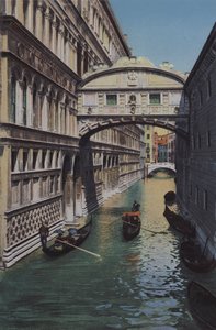 ベネチア、ため息の橋（カラー写真 作： Italian Photographer