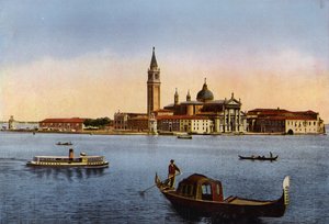 Venezia / ヴェネツィア：イゾラ・サン・ジョルジョ（カラー写真） 作： イタリアの写真家