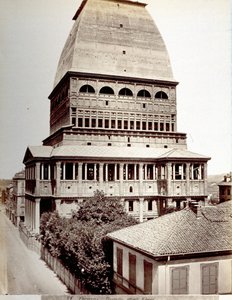 1878年頃のトリノのアントネラのほくろの眺め