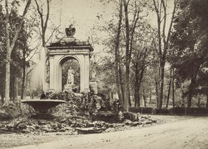 ボルゲーゼ公園、噴水 作： Italian Photographer
