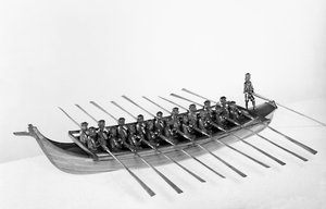 ベネチアンフスタのモデル 作： Italian School