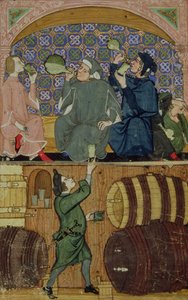 27695 f.14 Drunkenness を追加、Teatise on the Vices (velum) から 作： Italian School