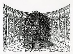 フランチェスコ・コロンナ（c.1432-1527）に帰因したヒプネロトマキアポリフィリのアーバー、1499年発行 作： Italian School