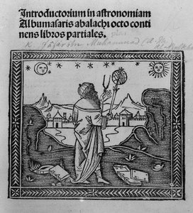 天文学者の天体観測、天文学の紹介文からヴェネツィア1506で公開 作： Italian School