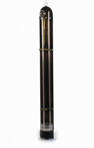 エヴァンゲリスタ・トリチェリ(1608-1647)による気圧計(水銀管)。科学技術博物館。ミラノ