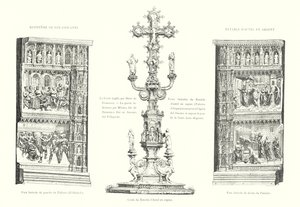 バティステレ・ディ・サン・ジョヴァンニ 銀製の祭壇画（エングレーヴィング 作： Italian School