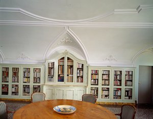 ファブロニアーナ図書館、ヴィラディツェレ、1700年頃 作： Italian School