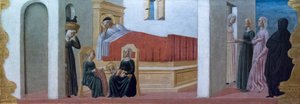 Nascimento da Virgem pelo Mestre da Colonna Predella 作： Italian School