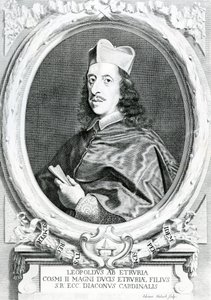 レオポルド・デ・メディチ枢機卿（1617-1675年 作： Italian School