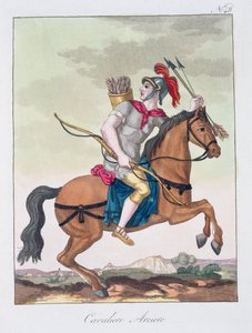 騎兵の射手、LAntica Roma、1825年