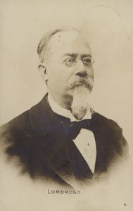 チェザーレロンブロソ（1835-1909）、イタリア人医師兼犯罪学者