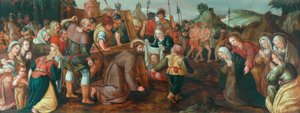 十字架を運ぶキリスト、1501年 作： Italian School