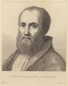 バルダサーレカスティリオーネ伯爵（1478-1529） 作： Italian School