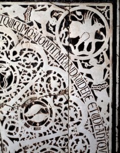 11～13世紀のオリジナルの大理石の床の詳細 作： Italian School