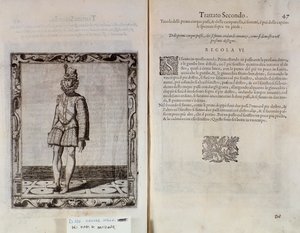 イタリアのダンサー、チェザーレネグリによるルグラティダモーレ（Le Grazie dAmore）の2ページ、イルトロンボーン（1536-1604）と呼ばれる、ダンス条約 作： Italian School
