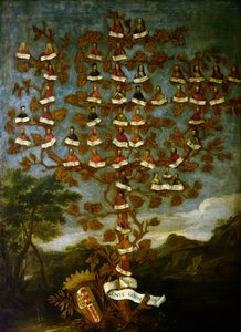 コルナロ家の家系図 作： Italian School
