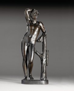 アンティークの後のアポリノの図、c.1722 作： Italian School