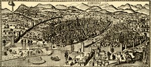 1490年頃のフィレンツェ 作： Italian School