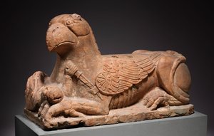 ガーディアングリフィン、1150〜1175年 作： Italian School
