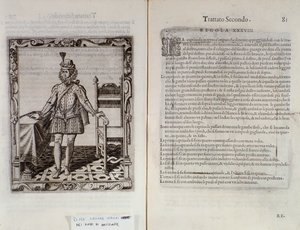 カプリオラを踊る方法イタリアのダンサー、チェザーレネグリによるイルトロンボーン（1536-1604）のルグラティダモーレ（Le Grazie dAmore）のダブルページ、ダンスの条約 作： Italian School