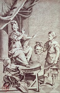 Cesare Bonesana（1738-94）Marquis de Beccariaによる「Dei Delitti e delle Pene」のイラスト 作： Italian School