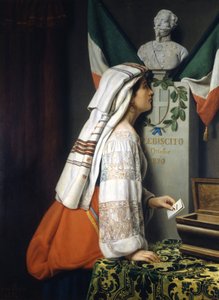 1870年10月のイタリア国民投票 by Luigi Riva