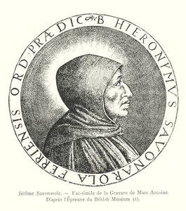 ジェローム・サヴォナローラ『マルコ・アントニーの版画のファクシミリ、大英博物館の証明から』I（版画 作： Italian School