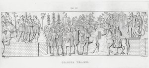 トラヤヌスの列柱」（彫刻作品 作： Italian School
