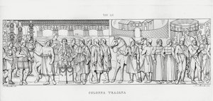 トラヤヌスの列柱」（彫刻作品 作： Italian School