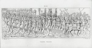 トラヤヌスの列柱」（彫刻作品 作： Italian School
