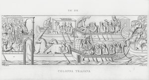 トラヤヌスの列柱」（彫刻作品 作： Italian School