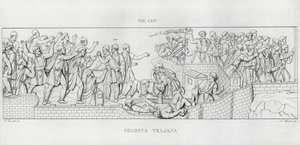 トラヤヌスの列柱」（彫刻作品 作： Italian School