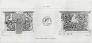 トラヤヌスの列柱」（彫刻作品 作： Italian School