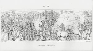 La Colonna Trajana、Trajan？Sコラム 作： Italian School