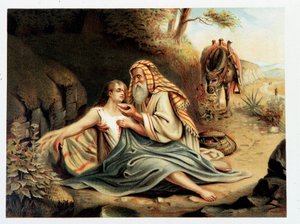 Le Bon Samaritan - Giovanni Ladislao Sykora著「Aurea Bibbia classica: storia della rivelazione divina nell