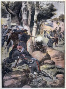 メキシコ革命：軍と反乱軍の戦い 1913年『L