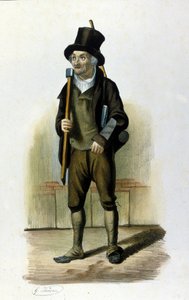 ミラネーゼ・メティエ：斧を手にした木工職人のこと。 作： Italian School