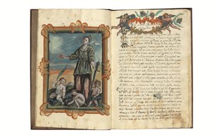 カルロ・カモッツィ・ディ・ベルガモ（fl.1712）著「ヴェネツィア共和国のための鉄砲製造について」、イタリア語とラテン語、紙に絵入り写本、ヴェネツィア、18世紀前半（紙にインクと彩色） 作： Italian School