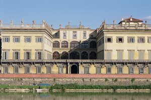 1650-c.1737年に建てられたコルシーニ宮 作： Italian School