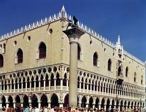 ドージェの宮殿、1340年頃 作： Italian School
