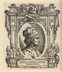 フィレンツェ出身のイタリア人画家、フランチェスコ・ペセリーノの肖像 作： Italian School